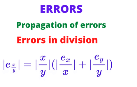 ERRORS